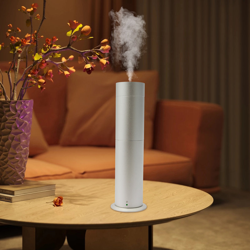 120Ml/4.06Oz Essential Oil Diffuser, Silver