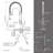 Pull Out Gooseneck High-Arc Kitchen Faucet-82627980