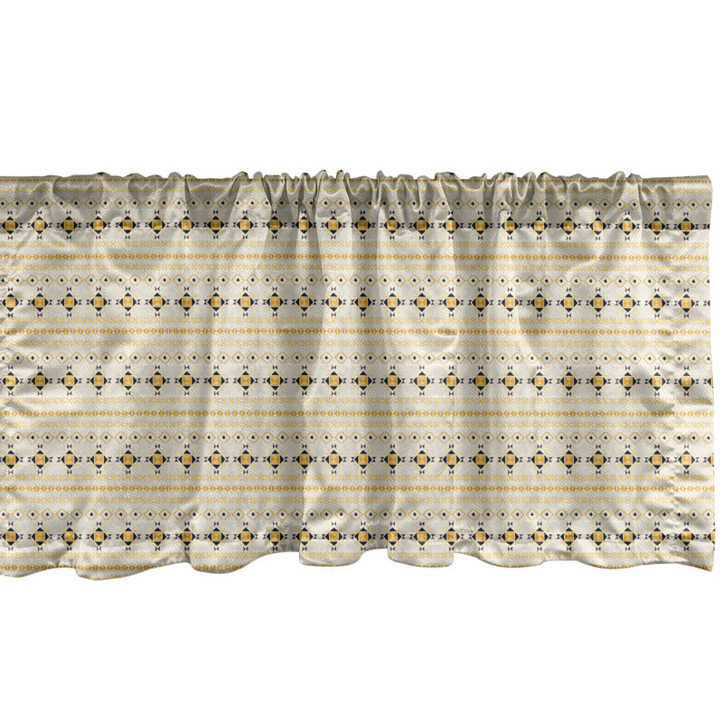 Cantonnière Ambesonne Aztec, L 42 po x L 18 po