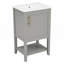 Meuble-lavabo de 20 po avec lavabo-550234134
