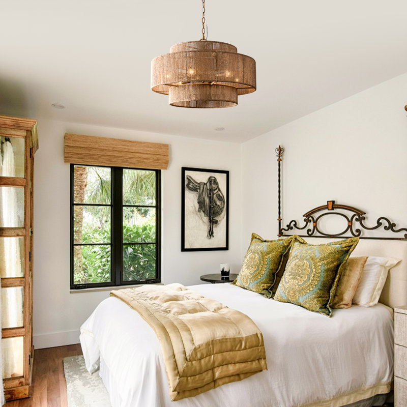 Luzerne 6 - Light 3-Tier Drum Chandelier