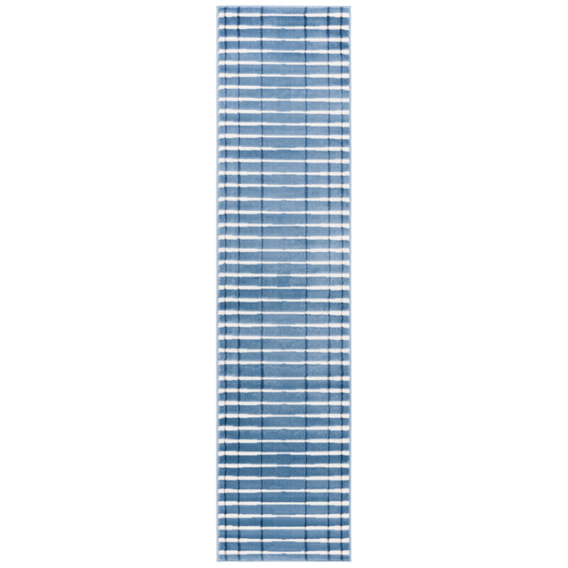 Maleah Performance Striped Rug, Runner 2'3" x 8'