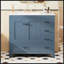 Meuble-lavabo 36 po avec lavabo en céramique et armoire de rangement abondante - Portes et tiroirs à fermeture en douceur-575814649