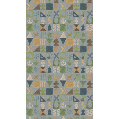 Geometric Non-Woven Wallpaper Roll