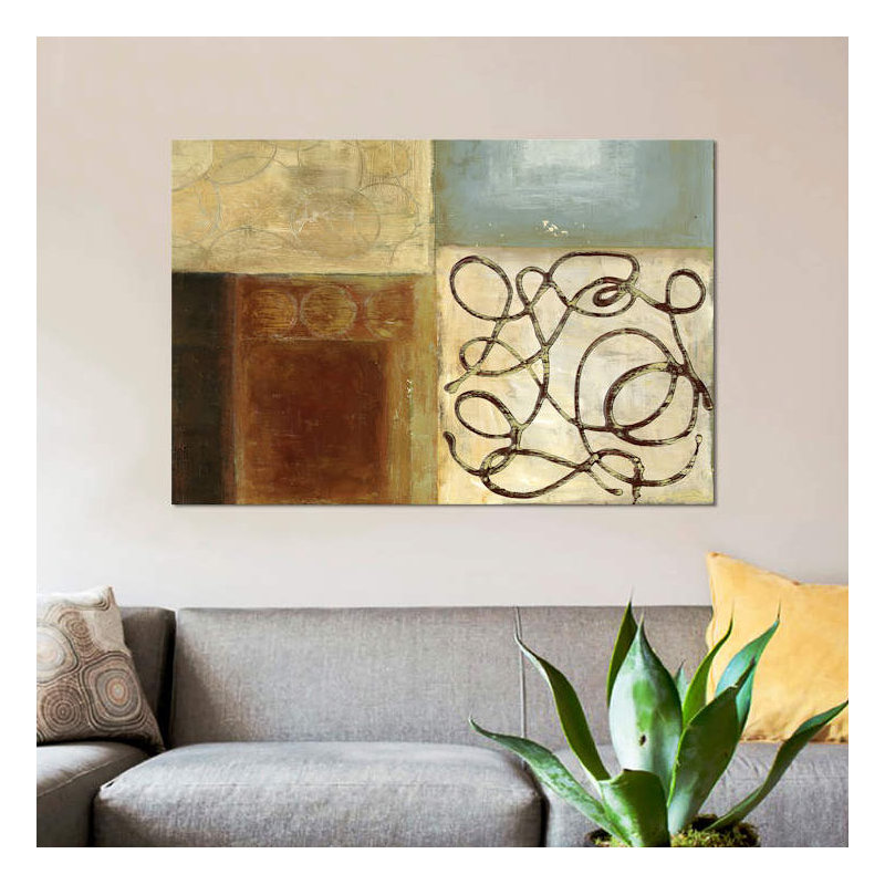 « bits et pièces », impression sur toile, H 8 po x l 12 po x P 0,75 po