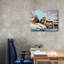 Toile épique Graffiti «Fireworks» par Adam Swanson, 34 po x 26 po-62214334
