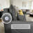 70.86" Versatile Luxury Sofa Bed With Hidden Retractable Storage Box--Arrtle Furniture