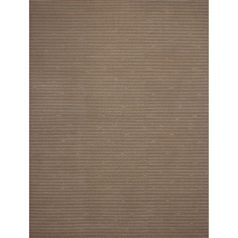 Striped Area Rug in Sherbert/Gray, Rectangle 6' x 9'