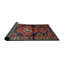Laine tissée à la machine de style oriental/polyester beige/gris/rouge Tapis décoratif-543908909