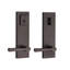 Prestige Complete Entry Lever Set with Single Cylinder Deadbolt and Door Lever