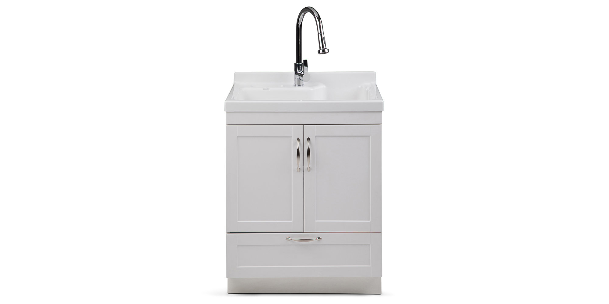 Darby Home Co Maile Transitional 28 inch Laundry with Pullout