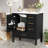 30"Bathroom Vanity with Ceramic Sink-729914398