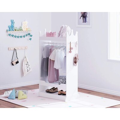 Geovany Kid’s See and Store Dress-up Center Armoire -  Harriet Bee, DABCAE92998544AE9CC418080185A5BD