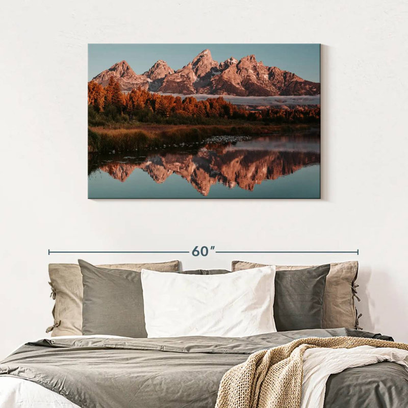 Alvord Grand Teton Sunrise Glow, H 30 po x l 45 po