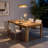 71"W Rectangular Kitchen Dining Table