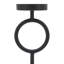 Porte-bougie en métal noir Modern Modern-1551571012