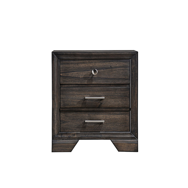 Nightstand Bedside Table With Drawers