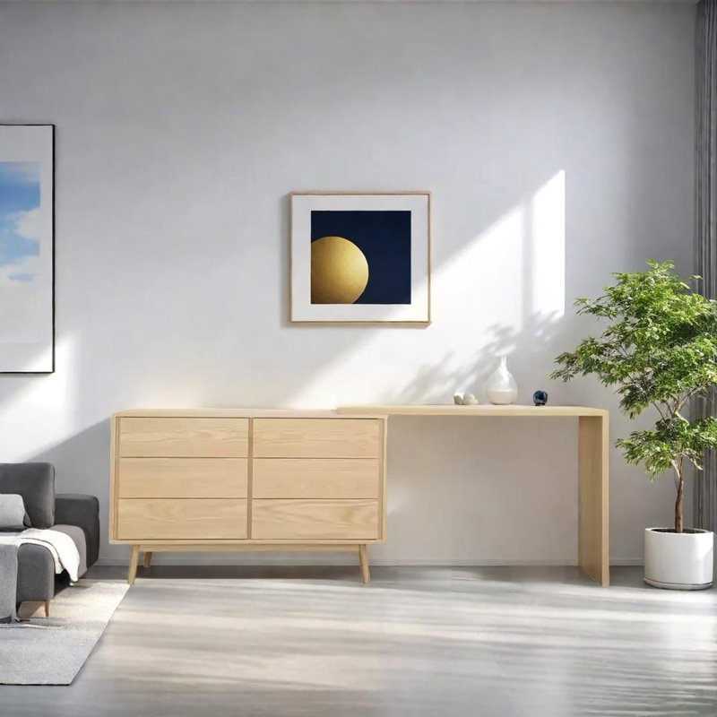 Simple Bedroom Solid Wood Dresser