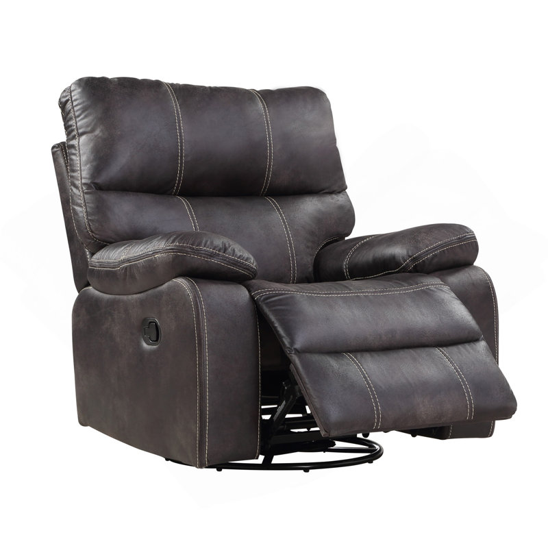 Fauteuil inclinable gris pivotant, Gris