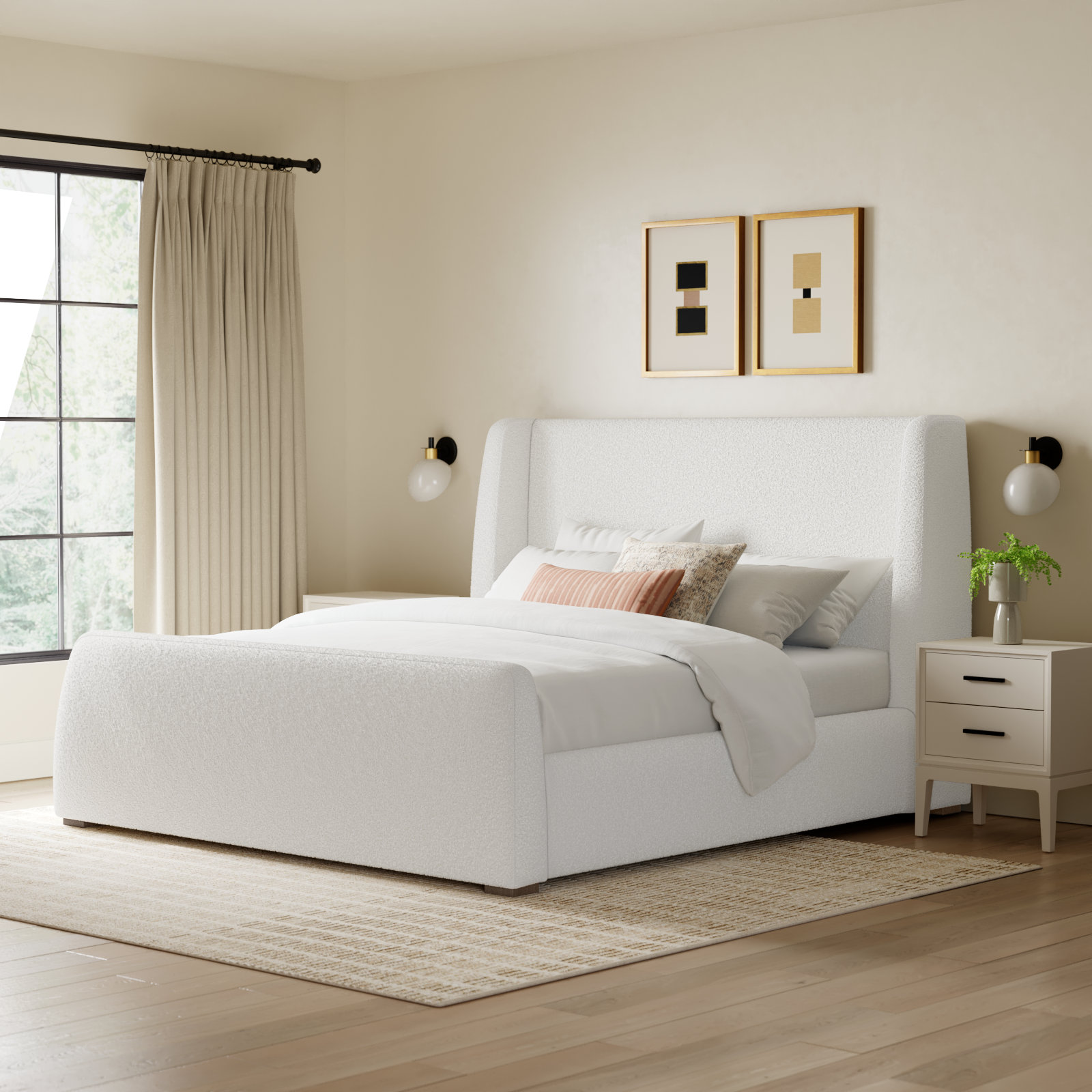 Fremon Platform Bed, King