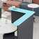 Tanyu L-Shaped Synthetic Laminate Reception Desk