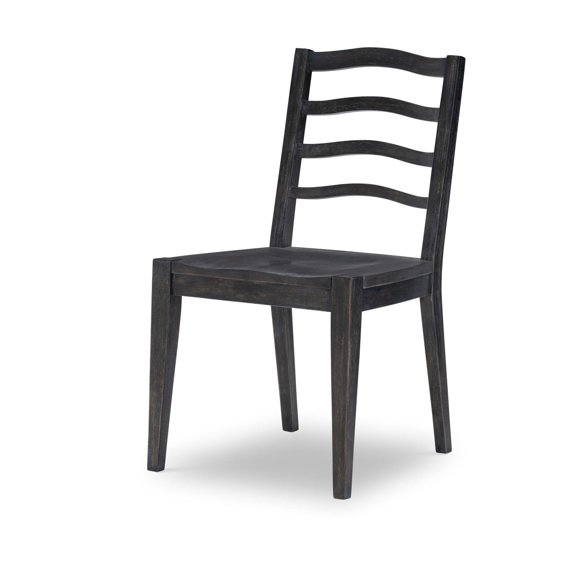 Halifax Ladder Back Chair (KD, Wood Seat, Seat Height: 19")