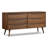 Cura 6 Drawer American Black Walnut Dresser