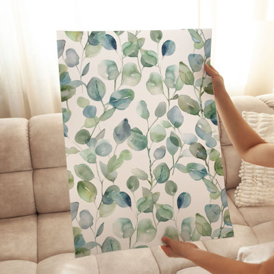«Botanical Eucalyptus Leaves», reproduction d'art non encadrée