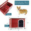 Medium Wooden Outdoor Dog House-1728221896-1728221903