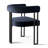 4 - Person Dining Table Sets With Round Table & 4 Upholstered Velvet Chairs-895258810