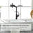 360° Rotating Single Handle Kitchen Sink Waterfall Faucet with Pull Down Sprayer (Only 1 Faucet)-119222533