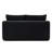 Compression Sectionals, Black Corduroy Foam Spring, Modern Portable Home Sofa