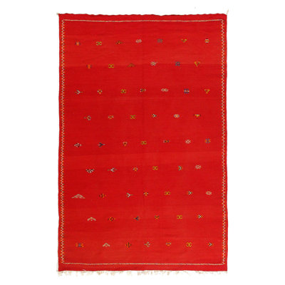 Moroccan One-of-a-Kind 6'2" x 10'2" Area Rug