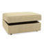 Boucle and Cotton Ottoman-86490987