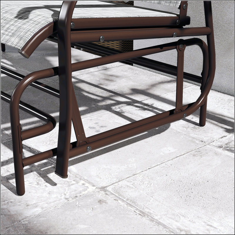 Causeuse de balançoire de patio avec filet respirant