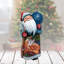 Masterpiece Wood Carved Fatherfrost Pets Santa Figurine