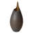 Frosted Vase w/Amber Casing-71272871-71272870