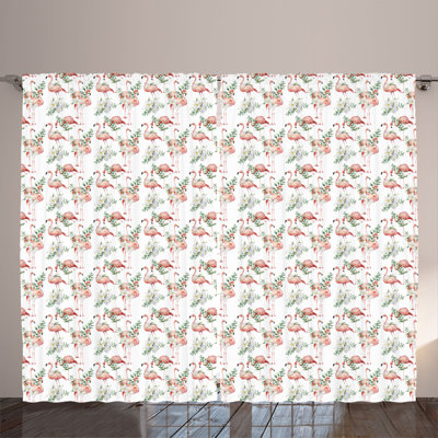 Semi Sheer Curtain Pair