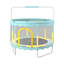 Living And Home 120cm Round with Safety Enclosure Kid / Toddler Trampoline
