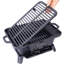 Barbecue ovale en fonte pour l'extérieur