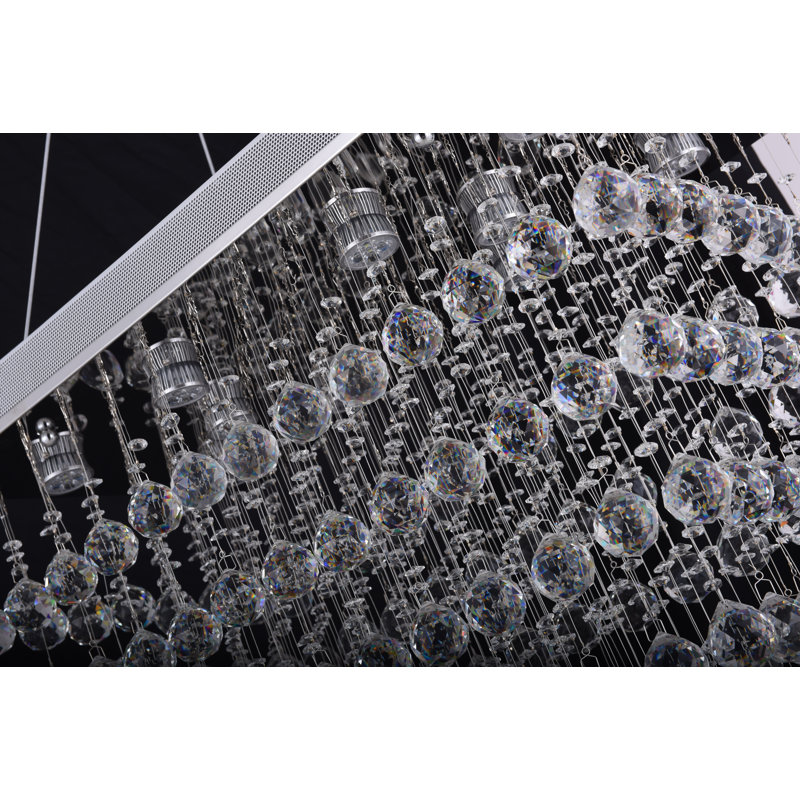 Orear 10 - Light Dimmable Tiered Chandelier