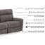 Matsuda 3-Piece Power Reclining Sectional Sofa-111134867