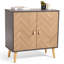 Herringbone 80cm Sideboard