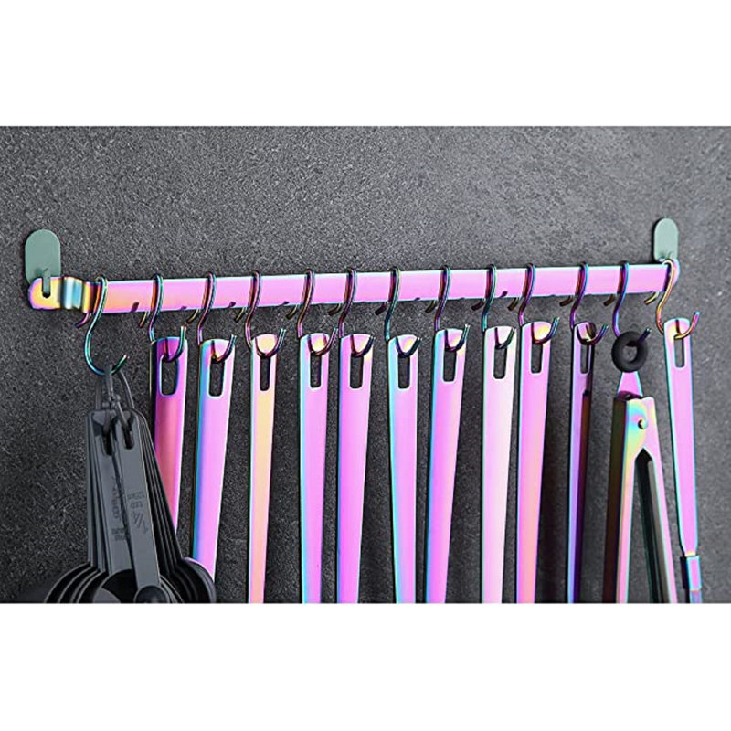 Steel Straight Wall Mounted Pot Rack