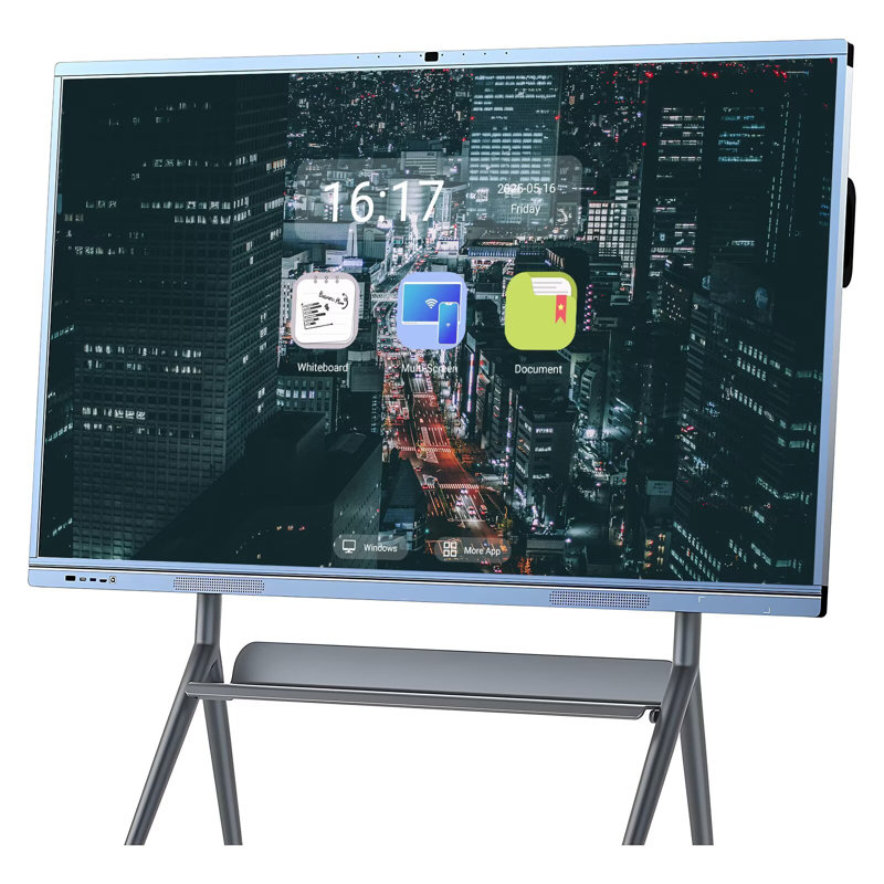 JYXCN 65 pouces Smart Board avec écran tactile à 10 points et mise en miroir de l'écran pour une collaboration d'équipe?
