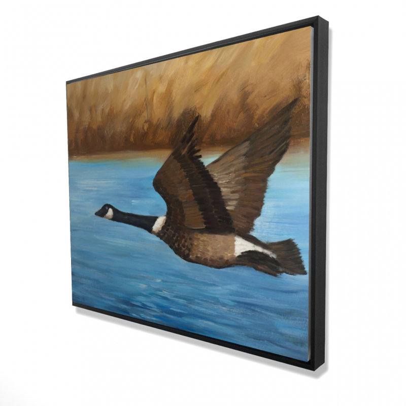 Canada Goose Print On Canvas