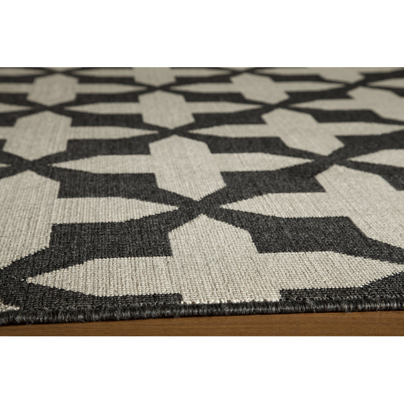 Tapis gris anthracite Ashleigh, Rectangle 1 pi 8 po x 3 pi 7 po