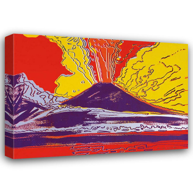 Mont Vésuve, 1985, H 17 po x l 24 po