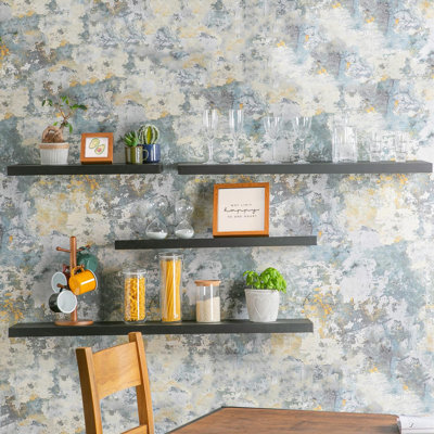 Harbour Housewares - Modern Floating Wall Shelves