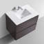 Ensemble de meuble-lavabo mural simple 30 po Layla-Mae-945576251